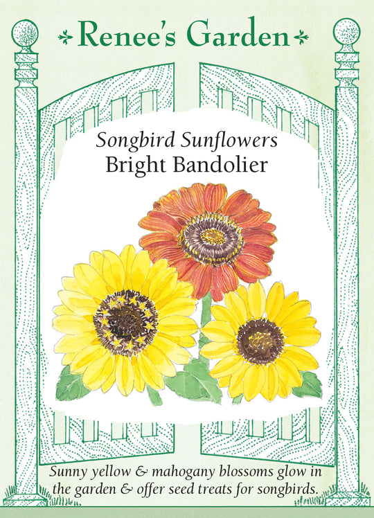 Sunflower Bright Bandolier - Renee's Garden