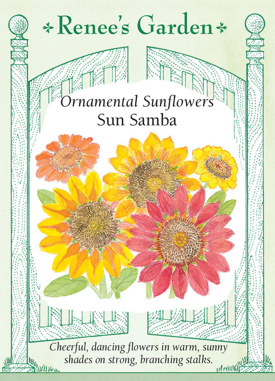 Sunflower Sun Samba - Renee's Garden