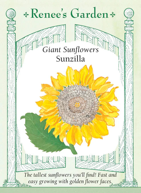 Sunflower Sunzilla - Renee's Garden