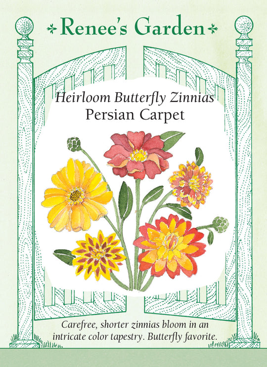 Zinnia Persian Carpet - Renee's Garden