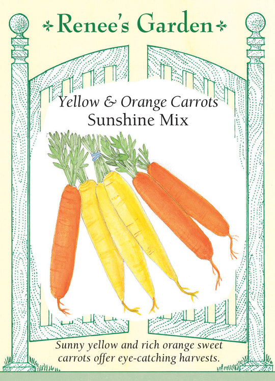 Carrot Sunshine Mix - Renee's Garden