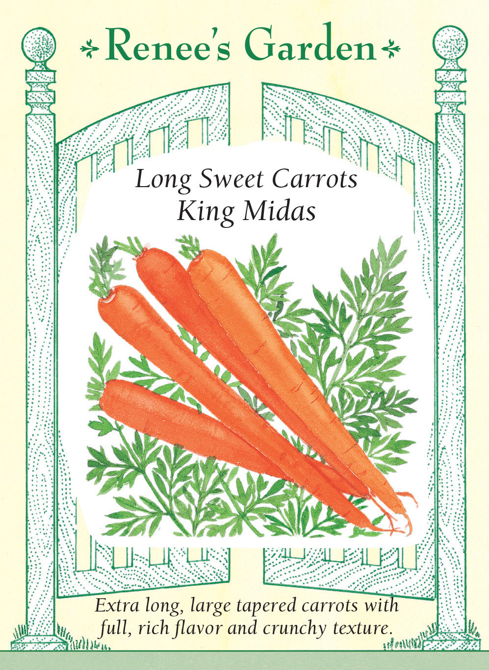 Carrot King Midas - Renee's Garden