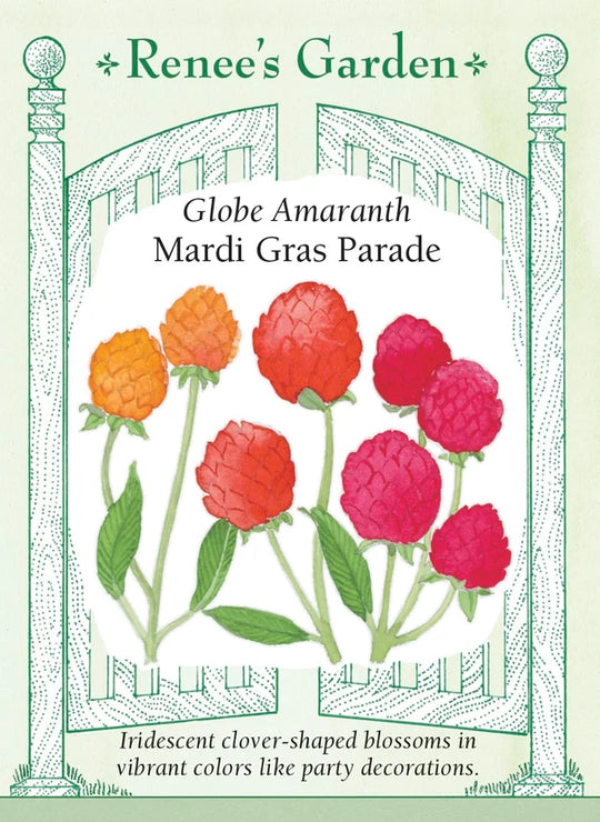 Amaranth Mardi Gras Parade - Renee's Garden