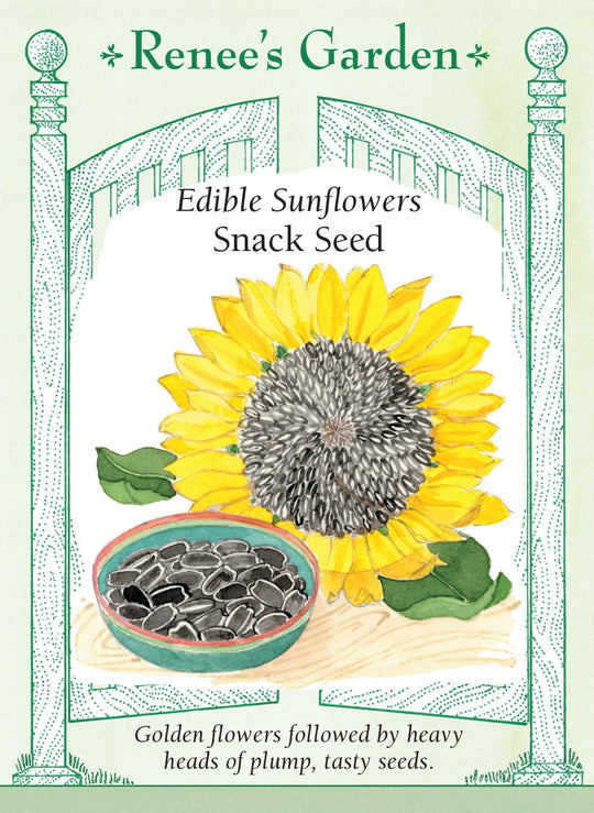 Sunflower Snack Seed - Renee's Garden
