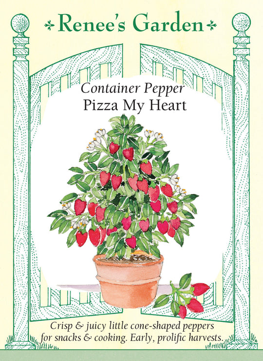 Pepper Pizza My Heart - Renee's Garden