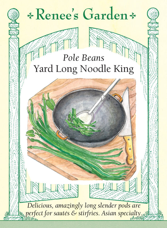 Bean Yard Long Noodle King - Renee's Garden