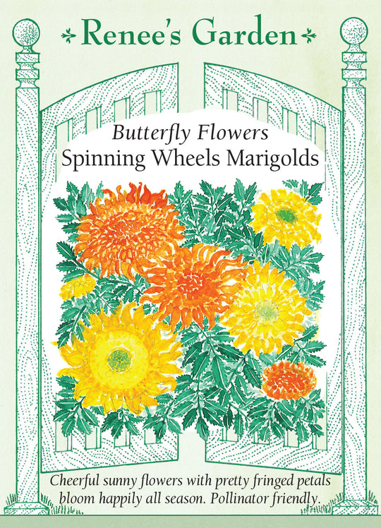 Marigold Spinning Wheels - Renee's Garden