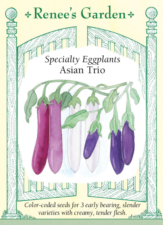 Eggplant Asian Trio - Renee's Garden
