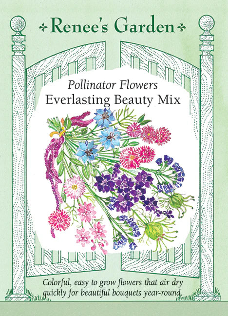 Everlasting Beauty Mix Pollinator Flowers - Renee's Garden