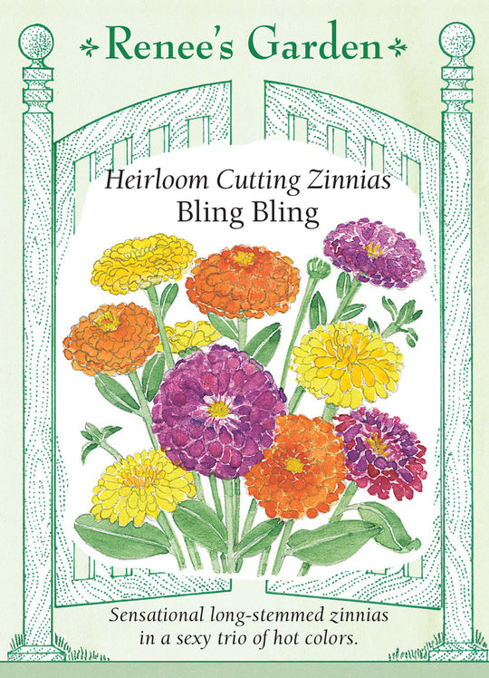 Zinnia Bling Bling - Renee's Garden