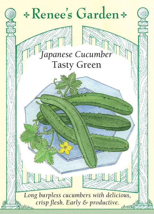 Cucumber Tasty Green - Renee's Garden