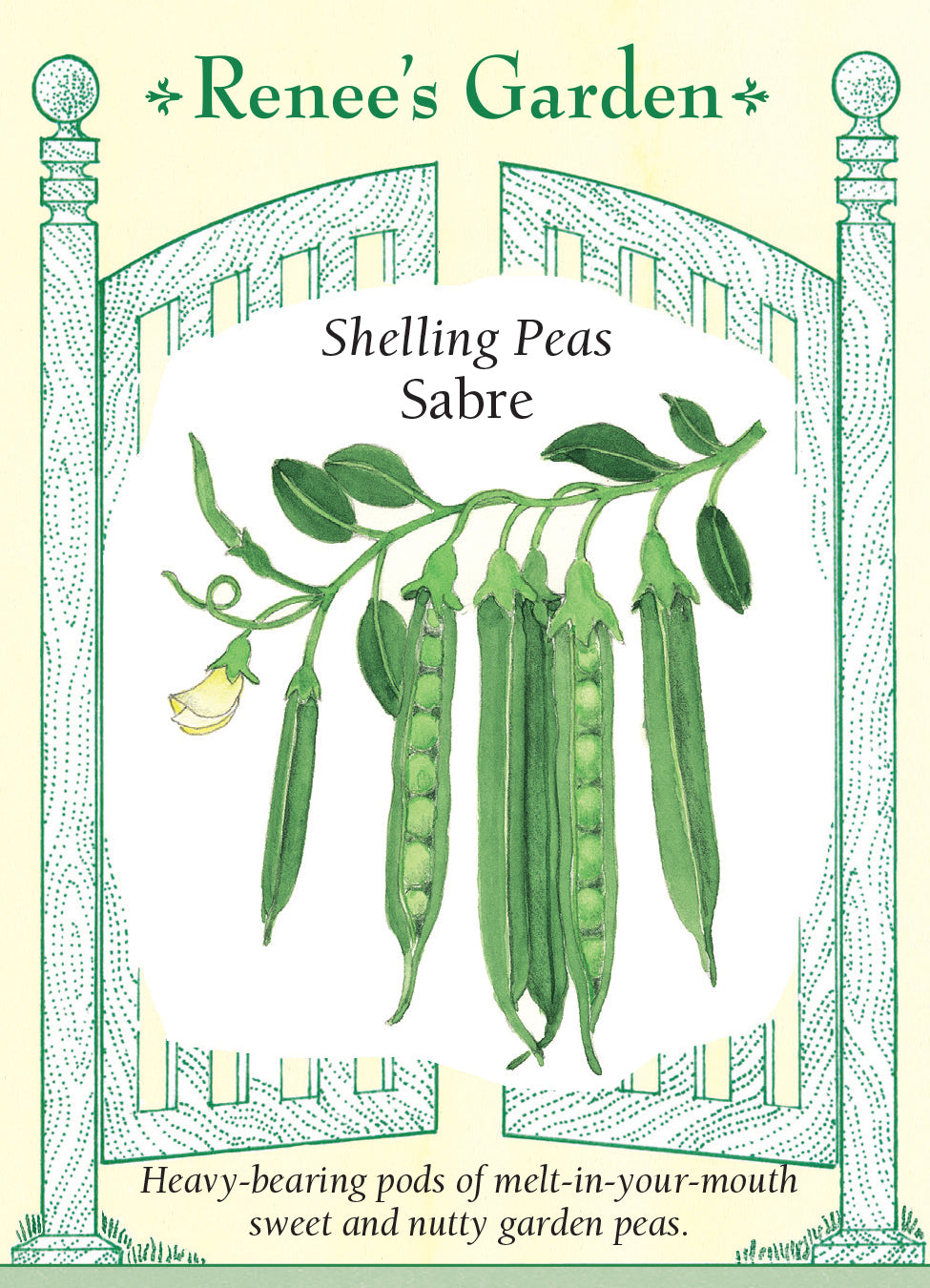 Pea Sabre - Renee's Garden
