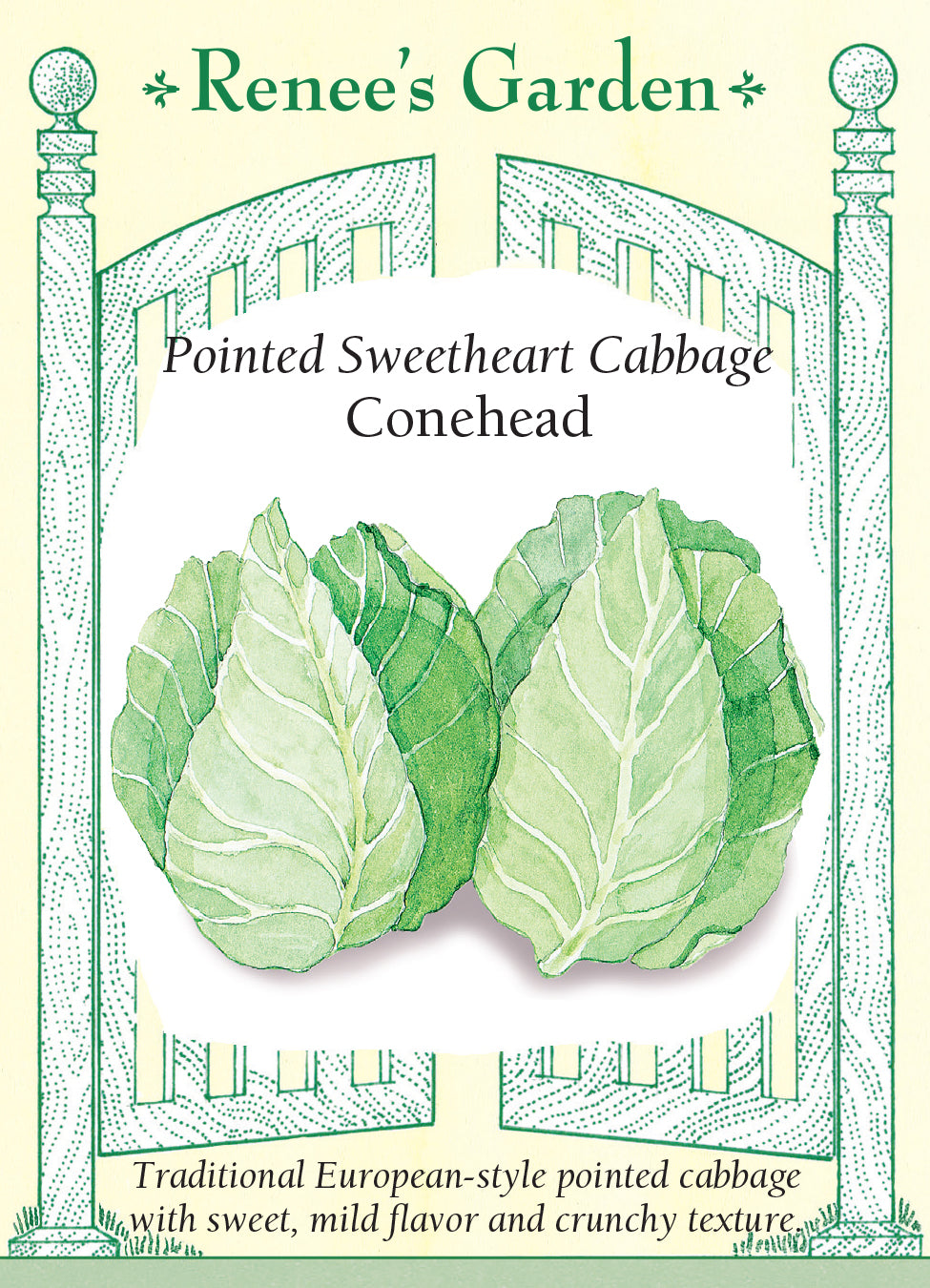 Cabbage Conehead - Renee's Garden