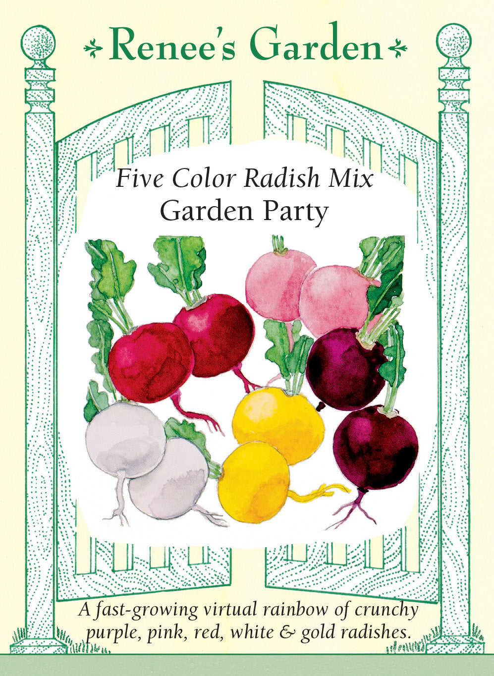 Radish Garden Party - Renee's Garden