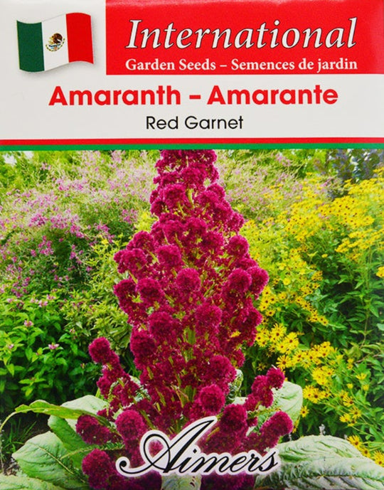 Amaranth Red Garnet International - Aimers Seeds