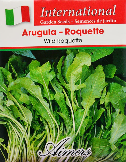 Arugula Wild Roquette International - Aimers Seeds