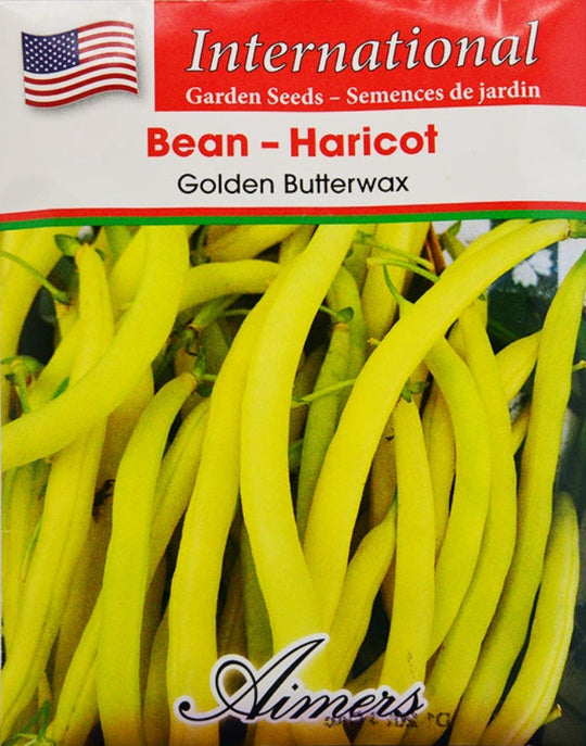Bean Golden Butterwax International - Aimers Seeds