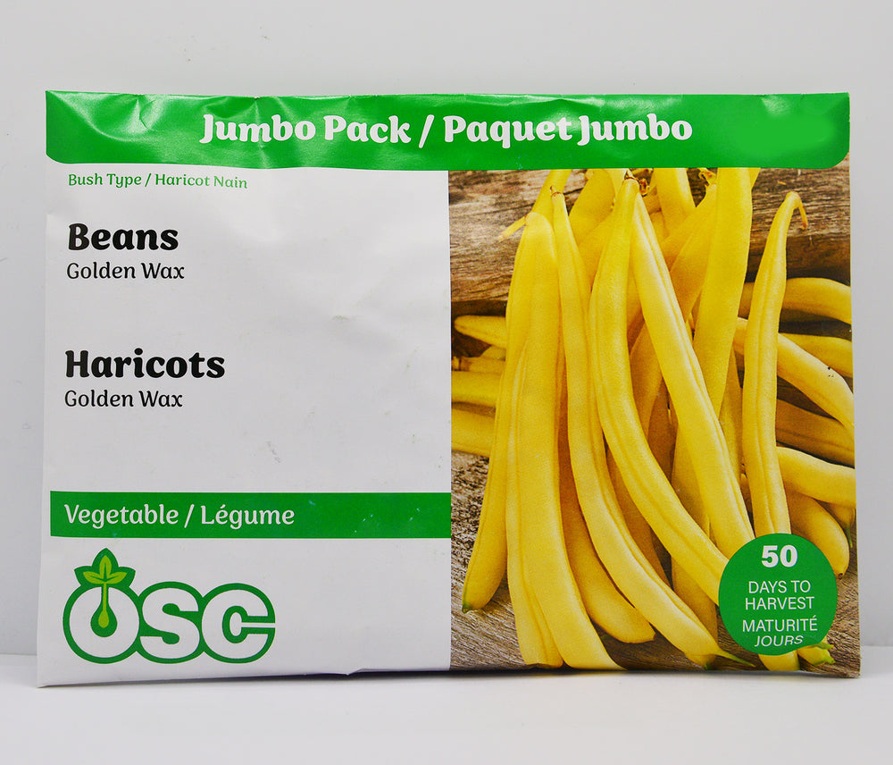Beans Golden Wax Jumbo - Ontario Seed Company