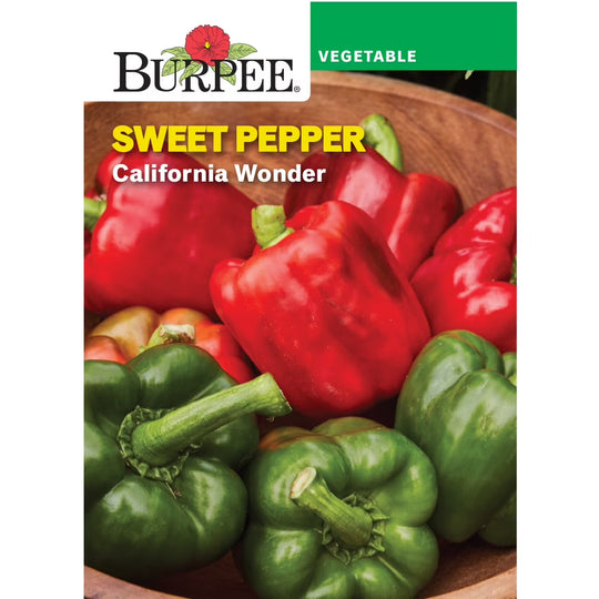 Pepper California Wonder - Burpee Seeds
