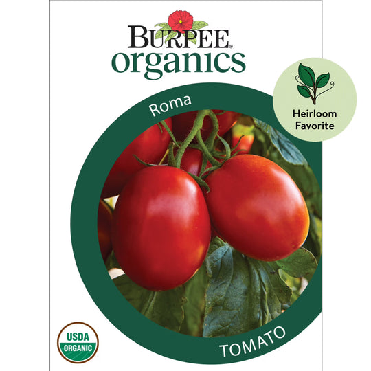Organic Tomato Roma - Burpee Seeds