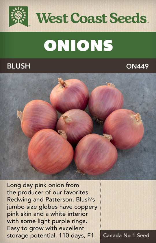 Onion Blush - West Coast Seeds