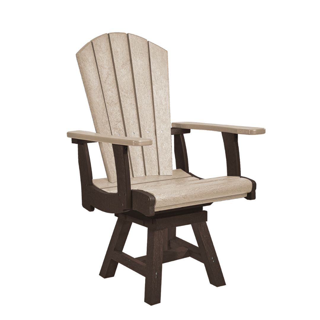 Adirondack Swivel Dining Arm Chair - C15