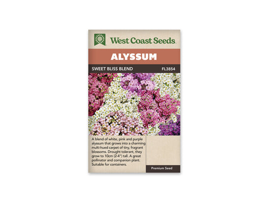 Alyssum Sweet Bliss Blend - West Coast Seeds