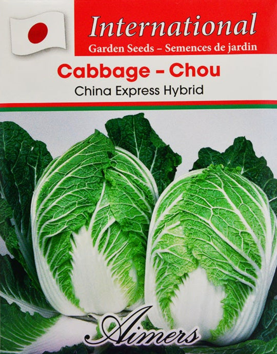 Cabbage China Express Hybrid International - Aimers Seeds
