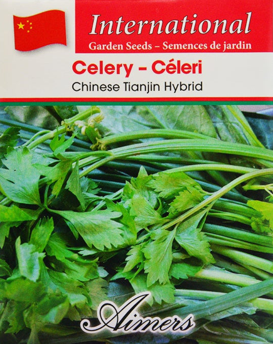 Celery Chinese Tianjin Hybrid International - Aimers Seeds