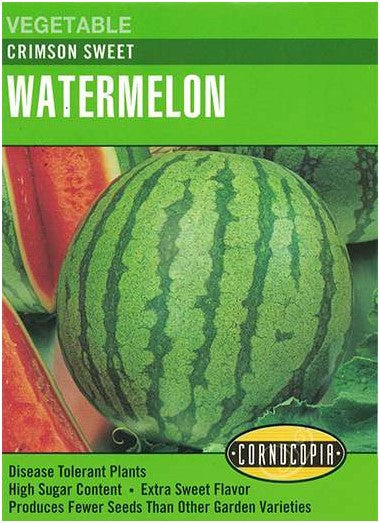 Watermelon Crimson Sweet - Cornucopia Seeds
