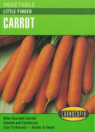 Carrot Little Finger - Cornucopia Seeds