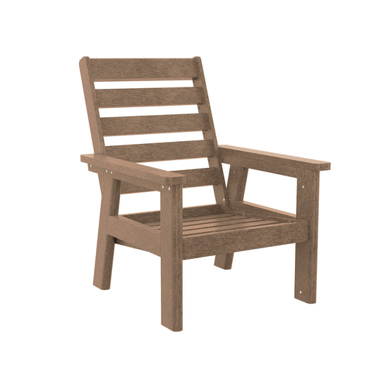 Charleston High Back Arm Chair Frame - DSF291