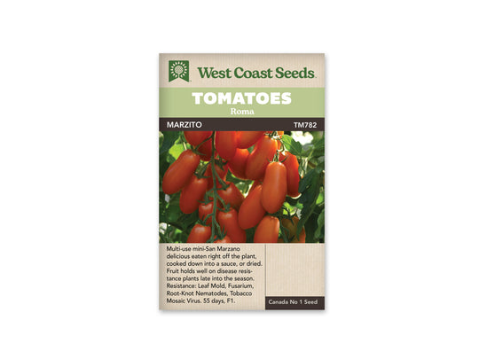 Tomato Roma Marzito - West Coast Seeds