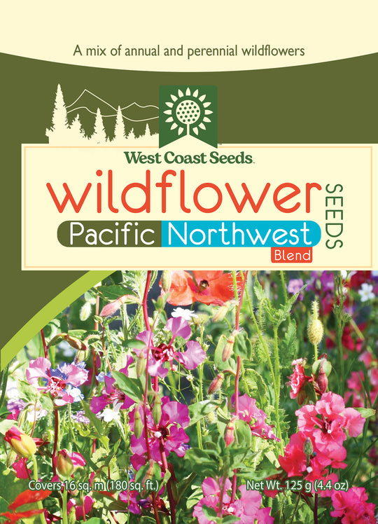 Wildflowers Pacific NW Blend Sprinkle Bag - West Coast Seeds