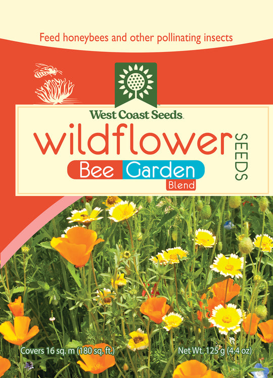 Wildflowers Bee Garden Blend Sprinkle Bag - West Coast Seeds
