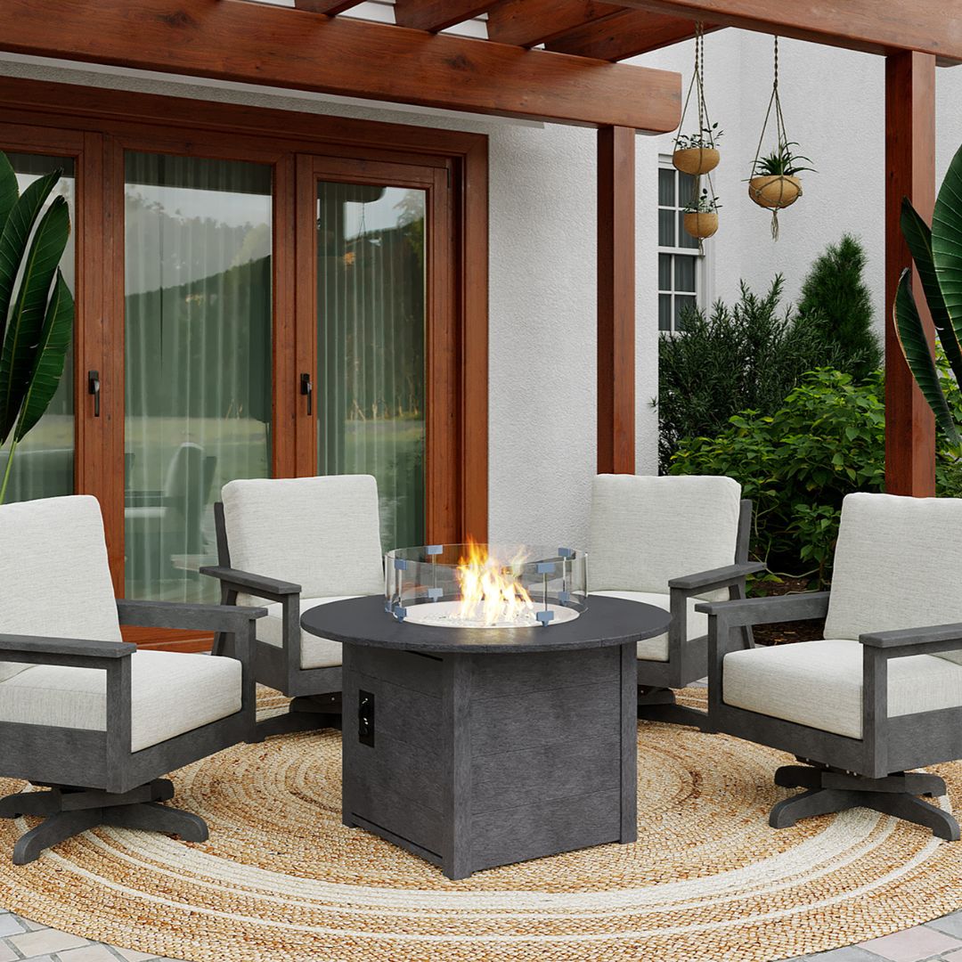 46″ Round Fire Table | FT02