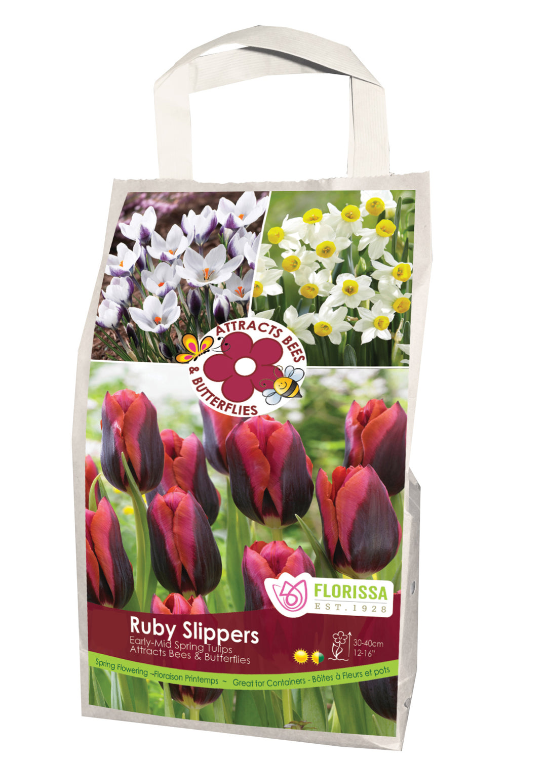 Feed the Pollinators - Ruby Slippers, 28 Pack