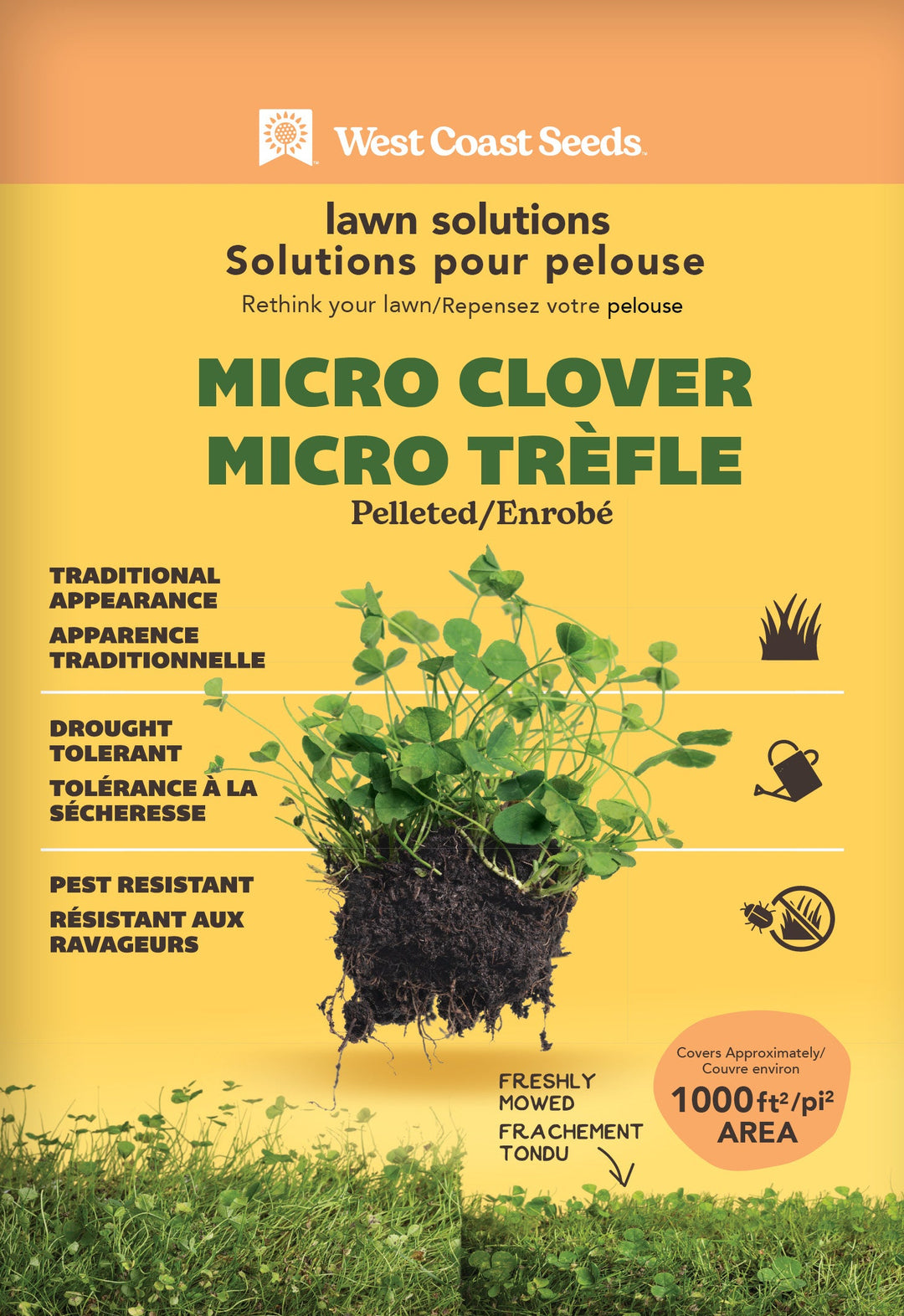 Micro Clover Pelleted - West Coast Seeds