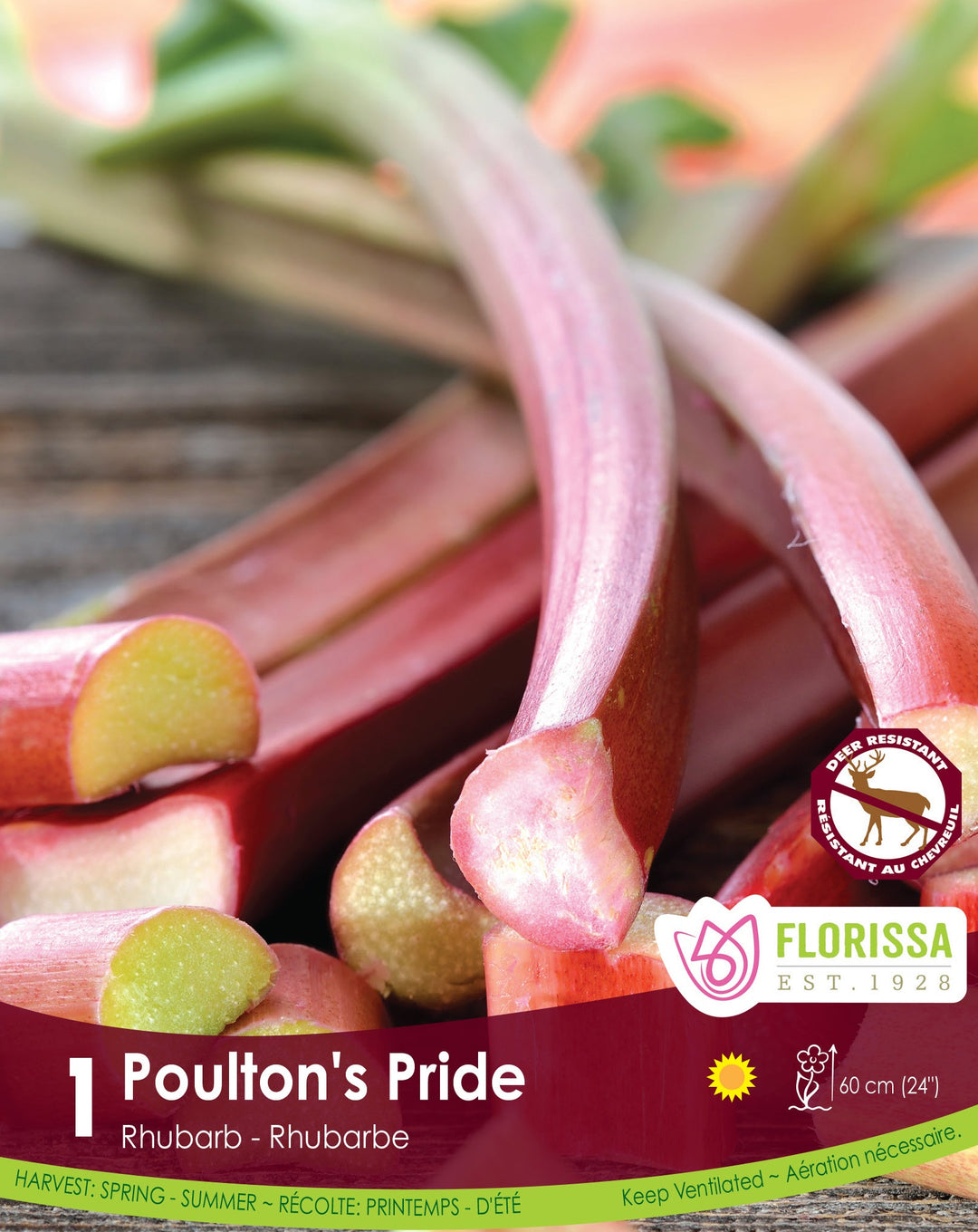 Rhubarb - Poulton's Pride