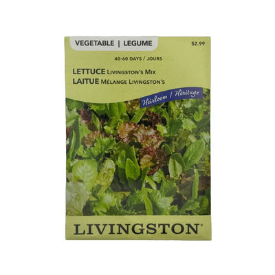 Lettuce Livingstons's Mix - Livingston (McKenzie Seeds)