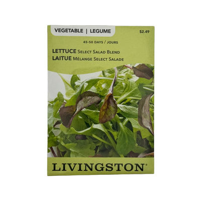 Lettuce Select Salad Blend - Livingston (McKenzie Seeds)