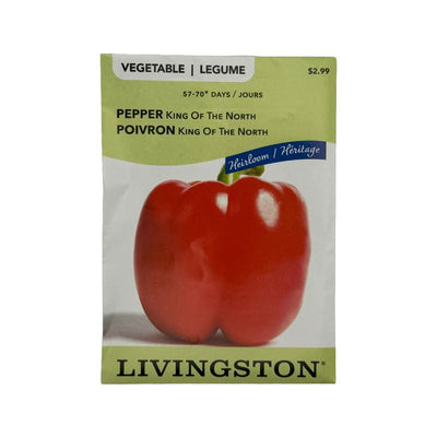 Pepper King of the North - Livingston (McKenzie Seeds)