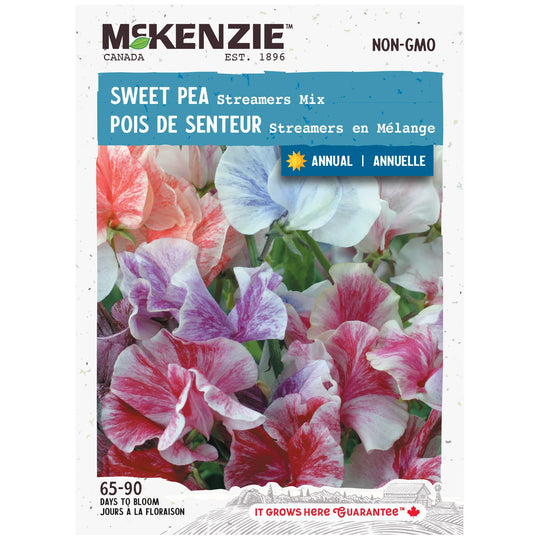 Sweet Pea Streamers Mix - McKenzie Seeds