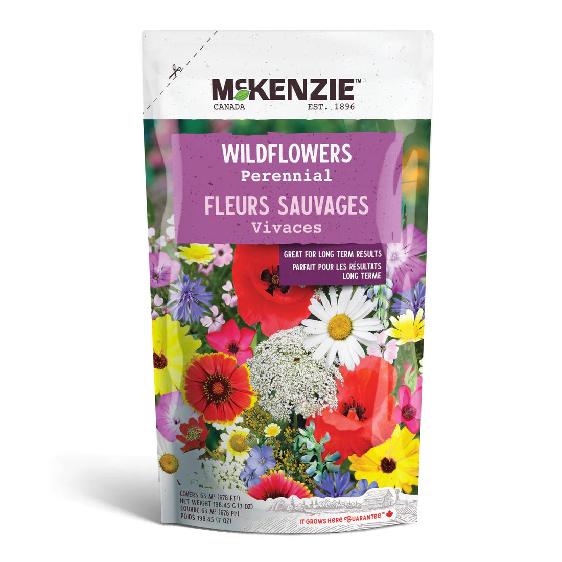 Wildflower Perennial Garden Mix Bag - McKenzie Seeds