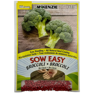 Broccoli De Cicco, Sow Easy - McKenzie Seeds