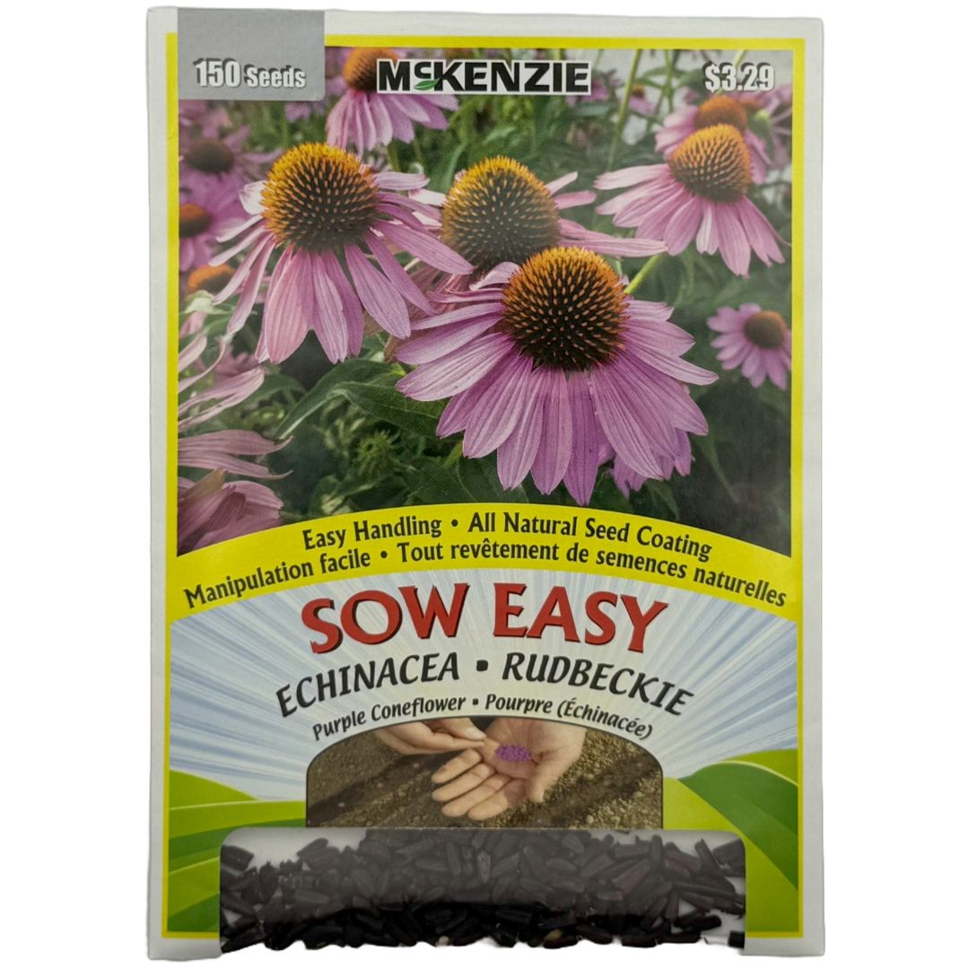 Echinacea Purple Coneflower, Sow Easy - McKenzie Seeds