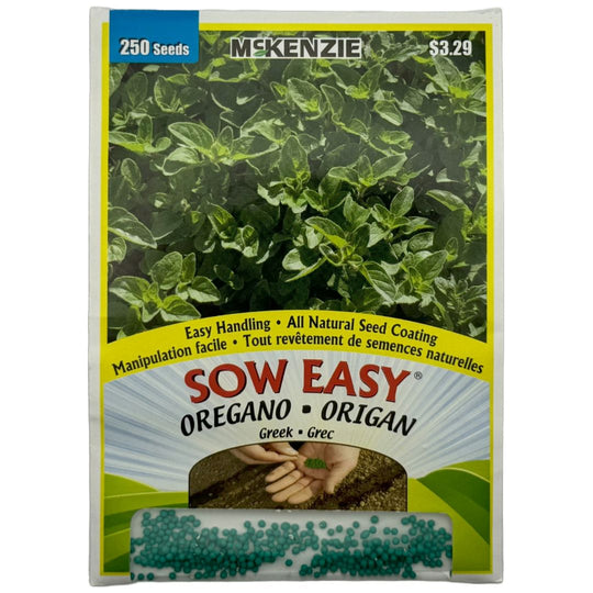 Oregano Greek, Sow Easy - McKenzie Seeds