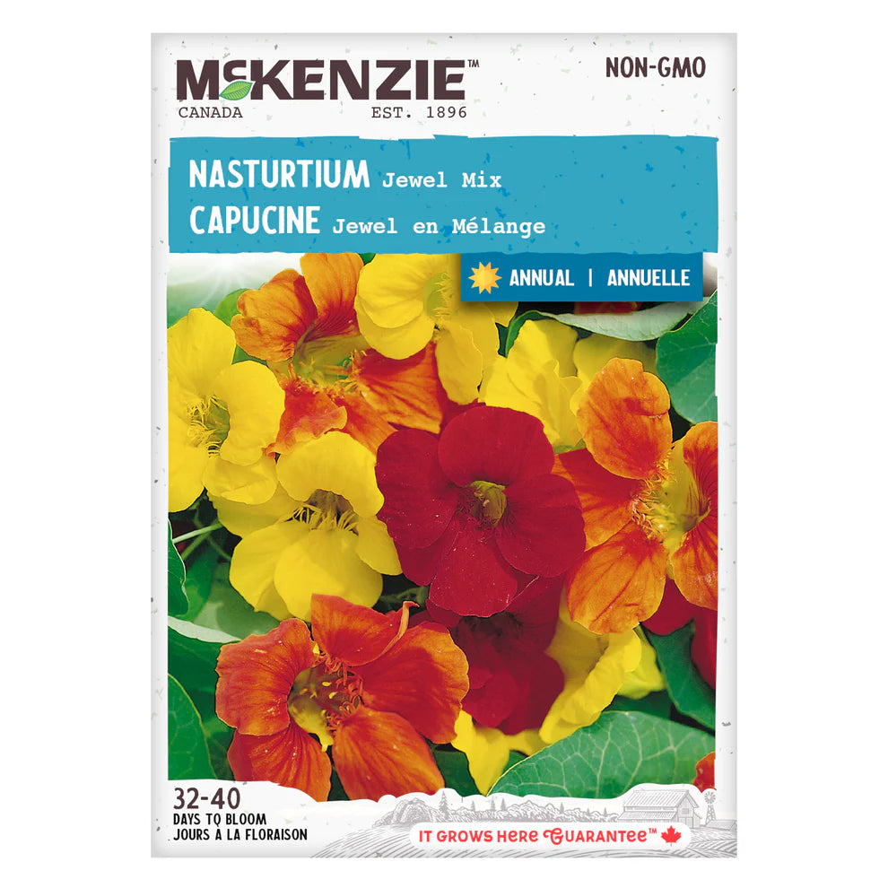 Nasturtium Jewel Mixed - McKenzie Seeds