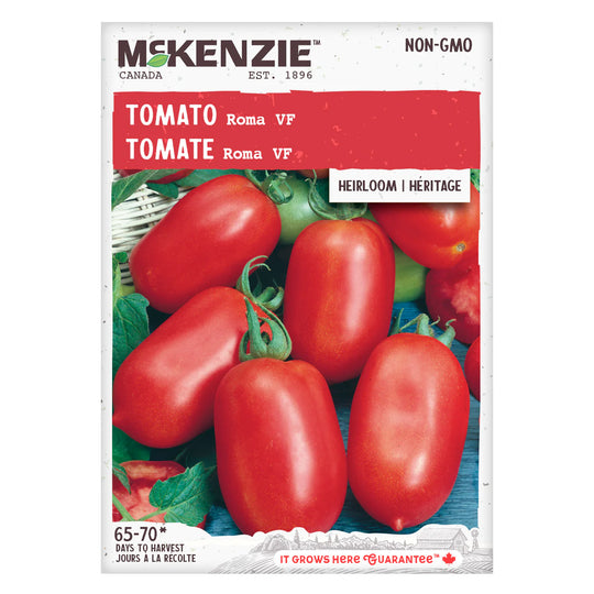 Tomato Roma VF - McKenzie Seeds