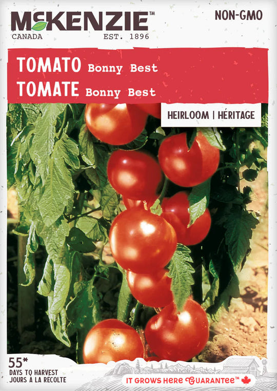 Tomato Bonny Best - McKenzie Seeds